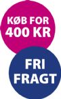 Vis produktside for: Køb for 400kr og få Fri Fragt